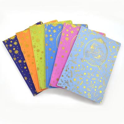 China Yarn Stitching 2020 Unique Exercise Notebooks Holi Constellation Journals / 12 Colors Foil PP Cover / FSC Paper Notebook Wholesale for sale