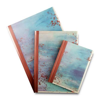 China 2021 New Product Matt Lamination Foil Stamping Custom PP Gold Foil Notebook Manufacturer for sale