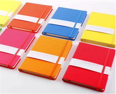 China 2020 fashion PU/PP series self-adhesive cover and custom notebook with multiple for sale