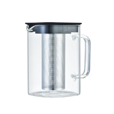 China Viable Hot Selling Cold Brew Coffee Maker Perfect for Homemade Iced Coffee and Heavy Duty Ice Tea Brew Iced Coffee and Tea Pitcher for sale