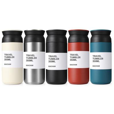 China PORTABLE Customize Print Japanese Mug With Logo Cold Insulated Drinking Thermos Bottles Camping Coffee Thermo Flask Double Wall for sale