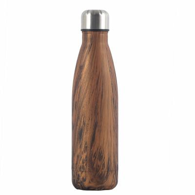 China 17Oz 500ml Cola Shape Viable Fitness Thermo Metal Sky Painting Stainless Steel Flask Double Insulated Stainless Water Bottle Vacuum for sale