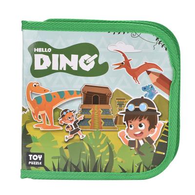 China Safe and healthy products. Creative Dinosaur Educational Graffiti Tablet Drawing BSCI Labor Inspection Water Pictures Croll Kids Painting Book Set for sale