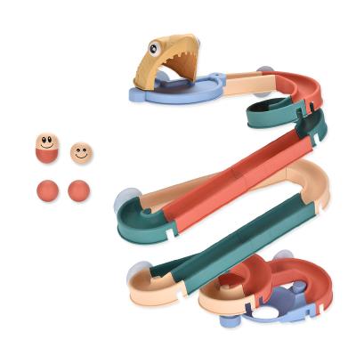 China Safe and healthy products. BSCI Labor Inspection Children Plastic Ball Slide Track Building Block Good Quality Water Play Track for sale