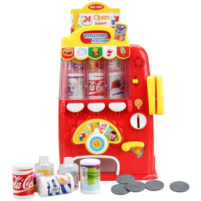 China Light Preschool Children With Music Pretend To Play Toys Simulation Vending Machine Educational Toys for sale