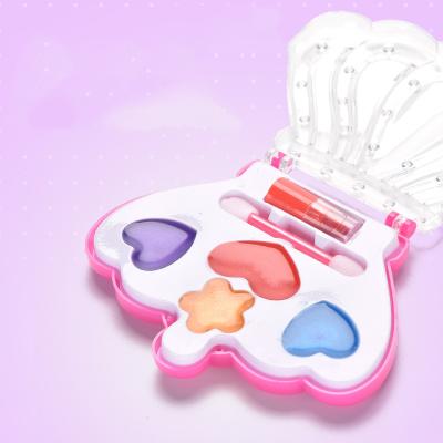 China Safe and healthy products. BSCI Labor Labor Inspection Educational Makeup Toys Storage Plastic Suitcase Cosmetic Toy Pretend Play Children Makeup Set for sale