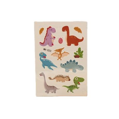 China Lovely Cartoon Temporary Colorful Animals Designs Waterproof Temporary Tattoo Stickers Kids Body Tattoo for sale