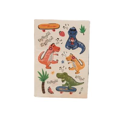 China Wholesale Temporary Colorful Waterproof Lovely Cartoon Temporary Tattoo Stickers Kids Body Tattoo for sale