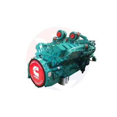 China Water-cooled Hot Sale 16 Cylinders 4 Stroke Water Cooling Construction Machinery Diesel Engine Kta50-c for sale