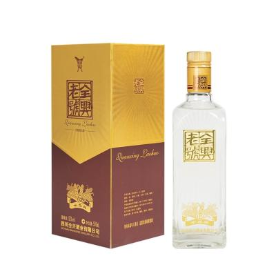 China Treat Drinking White Quanxing Liquor-Old Luzhou-Classic Cheap Chinese Flavor Times 52%vol 500ml Twelve Xing 500ml for sale