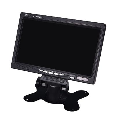 China 7 Inch Waterproof Car Reversing LCD Screen For Truck AV HD LCD Monitor Bus Reversing Display for sale