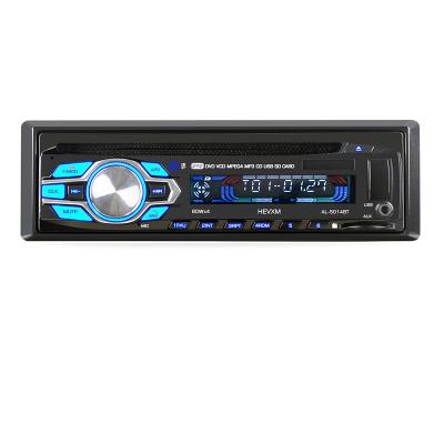 China MP3 Player Radio CD Car DVD Car DVD Stereo Music 12V FM BT Handsfree AUX MP3 Din 1 AUX. High Quality Universal SD Universal USB Read DVD/SD/USB for sale