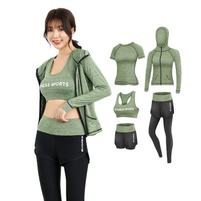 China Manufacturer Direct Sale Women Gym Yoga Clothing Sportswear Quick Dry Breathable Training Suit for sale