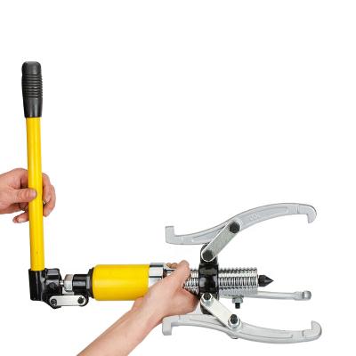 China 10 Ton Hand Pump Hydraulic Bearing Gear Puller Hydraulic Puller Tool 52x25x22cm for sale