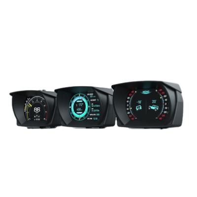 China High Quality APP Control 3.5 Inch A700 Car Head Up Display Multifunction OBD2 GPS HUD Speedometer for sale