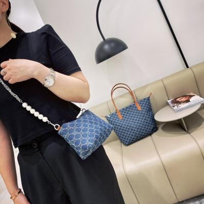 China The Other 2021 New Arrival Lady Handbag Two Piece Luxury Women Cross Shoulder Bag Armpit Bag for sale