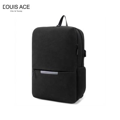 China With USB High Quality Customize Simple Style Backpack Travel Bag With Large Capacity Laptop Bag Laptop Backpack Waterproof Bag for sale