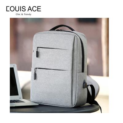 China With USB COUCH ACE Fashion Trends High Capacity Joker Single Bag Unisex Backpack for sale