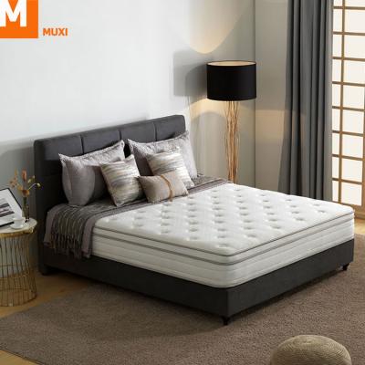 China Newcomer 10 Inch 1000 King Size 1000 Pocket King Size 1000 Double Sprung Comfortable/Strength/Tenacity Spring Mattress for sale