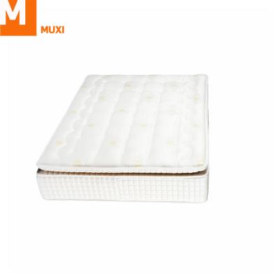 China High Quality Comfortable/Strength/Toughness King Queen Silk Fabric Pocket Box Spring Bed Mattress For Hotel for sale