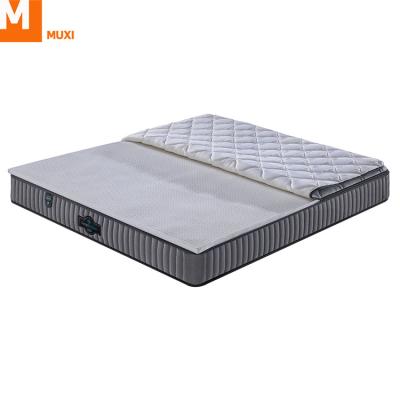 China Comfortable/Strength/Tenacity Large Folding Roll Packed Price 100 Polyester Micro Coil Double Spring Natural Latex Fabric Topper Mattress for sale