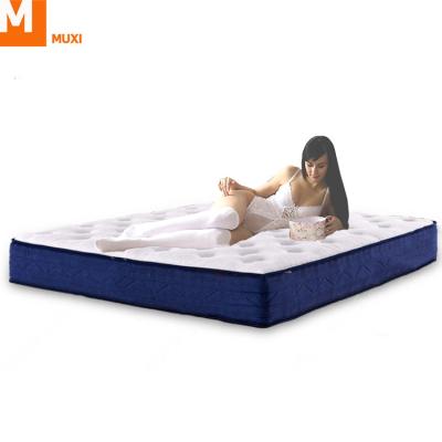 China Comfortable/Strength/Tenacity Tall Emma Mattresses MUXI Mattress Bed 198-2 Foam Spring Pocket Compress Euro Queen Furniture for sale