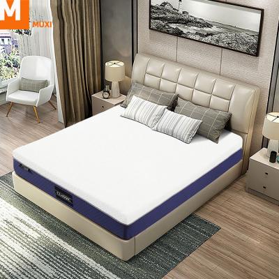 China Manufacturer Sponge Spring Bonnel Comfortable/Strength/Toughness Large Ripple Foam PU Packing Vacuum Memory Bed Quilted King Size Mattress for sale