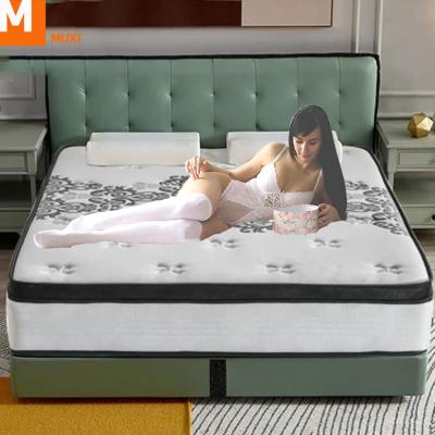 China Mattress King Anti-decubitus Comfortable/Strength/Tenacity Fireproof Best Roll Plants All Size Atex Gel Memory Foam Pocket King Size 72* Box Spring for sale