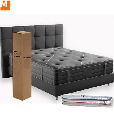 China Hypoallergenic Comfort Queen King Size Anti Bedsore Healthy Zone Lit And Spring Type Luxury Double Bed Mattress Supplier Rolling Spring Mattress for sale