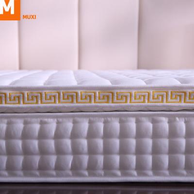 China Italian luxury mattress comfortable/strength/toughness good sleep memory rubber spongy mattress mini pocket box spring for sale