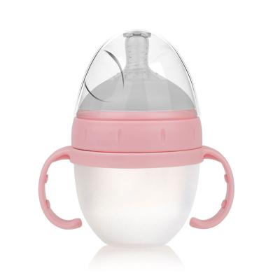 China Safety Comfortable Baby Dining High Capacity Wholesale Baby Chair Silicone Feeding Bottles High Quality for sale