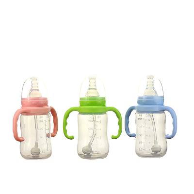 China Safety Comfortable Baby Dining Chair Manufacturer Cheap Handled Plastic Feeding Supplies pp Plastic Standard Baby Feeding Bottle for sale