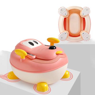 China Eco-freindly Baby Animal Toilet Training Portable Baby Toilet Seat Potty Urinal Training Toilet for sale