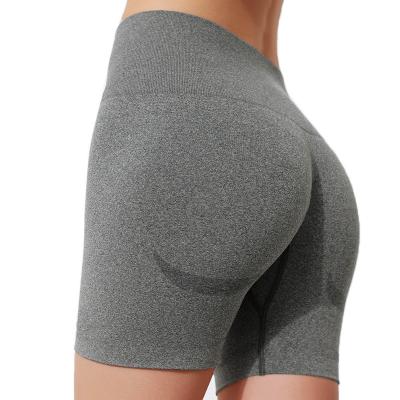 China NVGTN Antibacterial Supplier's buttery soft blend of materials will feel light on your body Gray Biker Shorts for sale