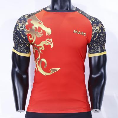 China Wholesale Custom Antibacterial Workout T-Shirt Tops Gym Sporty Male Sport Wear Active Fitness Men Gym Wear for sale