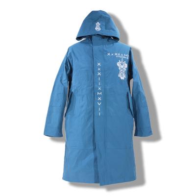 China High Quality Custom Made Windproof Pullover Anorak Waterproof Jacket With Logo Blue Xyqarius Clothing Windbreaker for sale