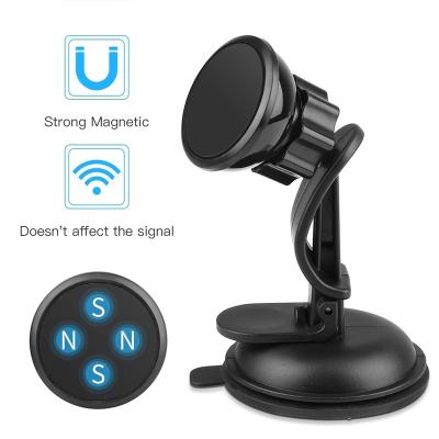 China Magnetic Adjustable Phone Mount Car Windshield Car Holder Dashboard Phone Holder For Car for sale