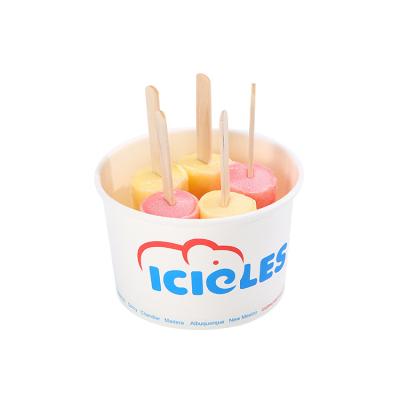 China Customized Cheap Disposable Disposable Frozen Yogurt Cup Paper Cup Ice Cream Cup/Bowl/Packaging/Container for sale