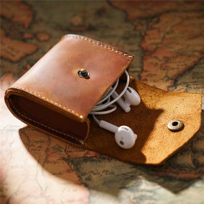 China Filter Mount For Earphone Stand Whip Small Creative Retro Coin Purse Key Mini Storage Wallet Filter Mount For Earphone Stand for sale