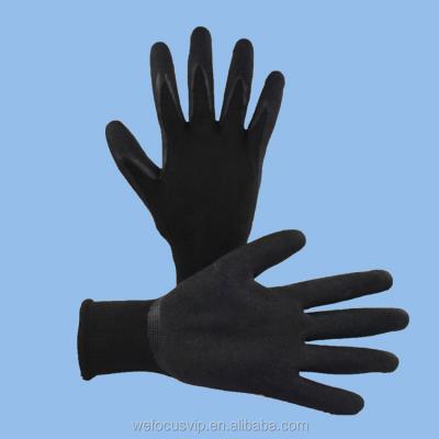 China Wefocus China Manufacturer Industrial Work Nitrile Safety Gardening Gloves 4121 Cotton Glove Dipped With Nitriles for sale