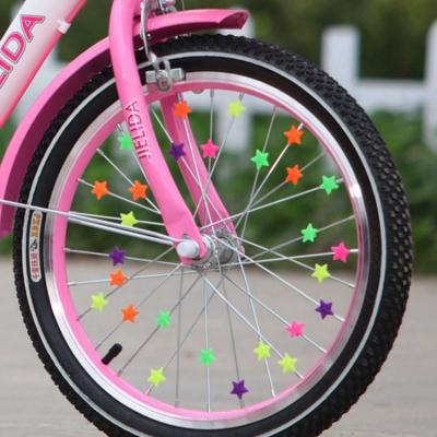 China 36PCS Eco-friendly Bicycle Wheel Spoke Plastic Beads Multi Color Children Cups Gifts Cycling Colorful Accessories Decoration Bike Baby Kid B for sale