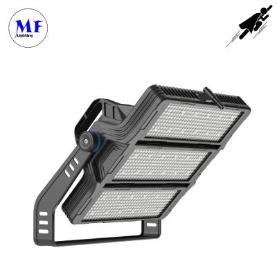 China High Power LED Flood Light 1500W 1800W High Power Led Stadium Lights Black Led Flood Light for sale