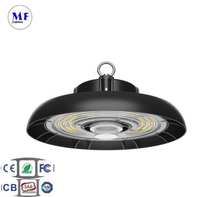 China Emergency Kit UFO High Bay Light 100W RoHS 150lm/W Emergency Warehouse Mechanical Workshop for sale