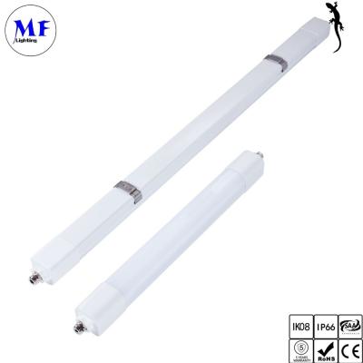 China LED Vapor Tight Light Fixture LED Tri Proof Light With Sensor Emergency Kit For Underground Parking Ramp Warehouse for sale