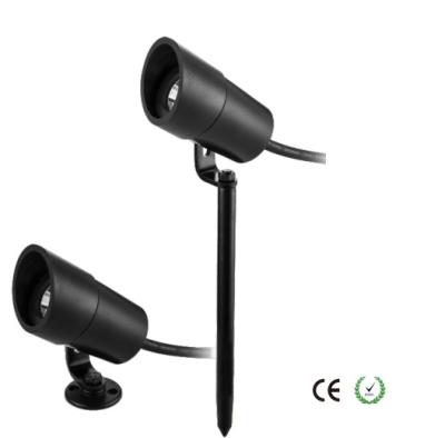 중국 LED 스파이크 라이트 IP65 방수 LED 야외 풍경 조명 3W 알루미늄 LED 야외 보안 라이트 판매용