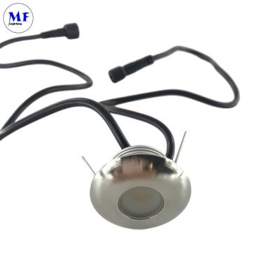 China 1W LED Garden Floor Light Inground IP67 Waterproof Mini LED Underground Floor Deck Spot Lights for sale