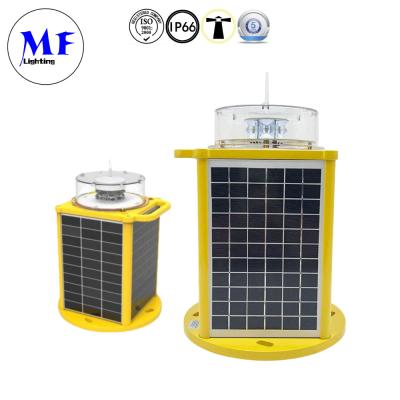 China Luz de aviso de aviação LED de energia solar Tipo B Com Vermelho Verde Amarelo Branco Azul à venda