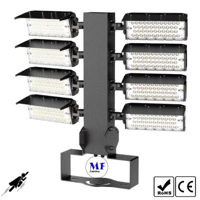 China 1200W 6000-6500K LED Sport Stadium Lighting 155lm/W-165lm/W 10° /20° /40° /60° /90° 5 Years Warranty For Tower Crane for sale