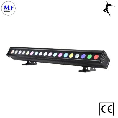 China 18X10W 4in1 RGBW LED-stadiumlicht DMX512 Control IP65 Waterdicht straalhoek 25° 5 jaar garantie Te koop