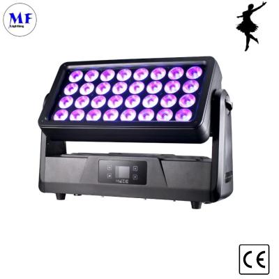 China 32X30W IP65 RGBW LED Bühnenwandspüler Licht Wasserdicht Seetronic DMX AC100-240V Aluminium 25° Für Club zu verkaufen